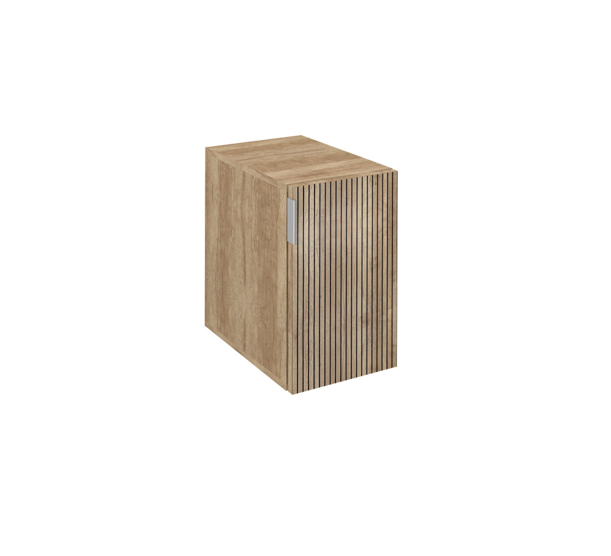 CIRASA Armoire de lavabo 30x52x46cm, droite/gauche, chêne Alabama lame Guebwiller