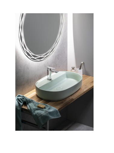 CAPTURE DECRAN 2025 06 26 114649 | Vitrine Banyo Vasque à poser INFINITY OVAL, 60x40cm, vert menthe Rixheim 0