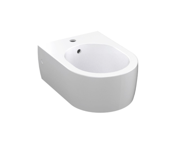 Bidet suspendu FLO 36,5x50cm, blanc Rixheim