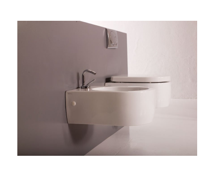 Bidet suspendu FLO 36,5x50cm, blanc Rixheim 0