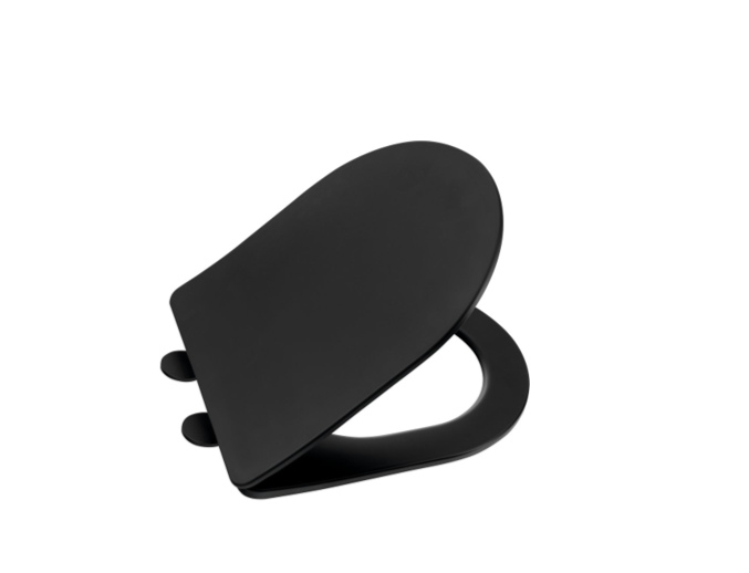 Abattant WC PACO, SLIM, Soft Close, Easy Take, noir mat Kingersheim