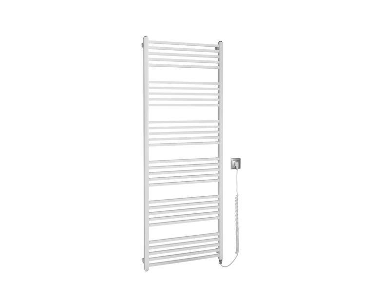 Radiateur électrique de salle de bain METRO-E, droit, 600 x 1620 mm, 800 W, blanc Rixheim