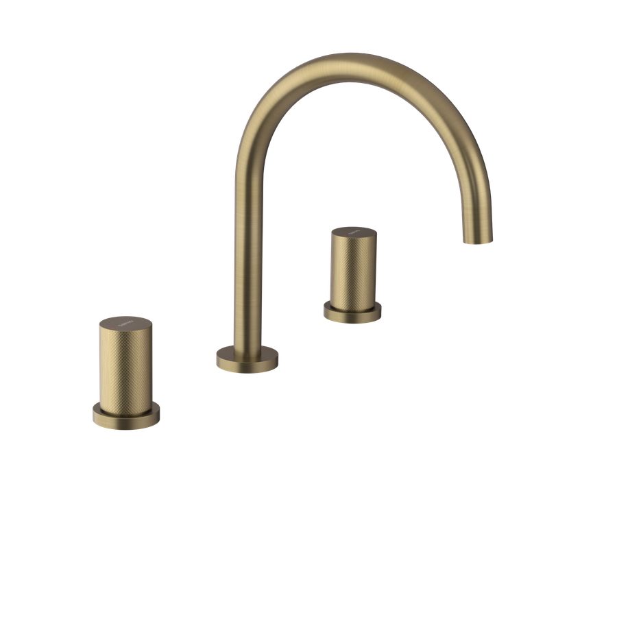 Mitigeur de lavabo 3 trous ULTRATAP, or mat Kingersheim 0