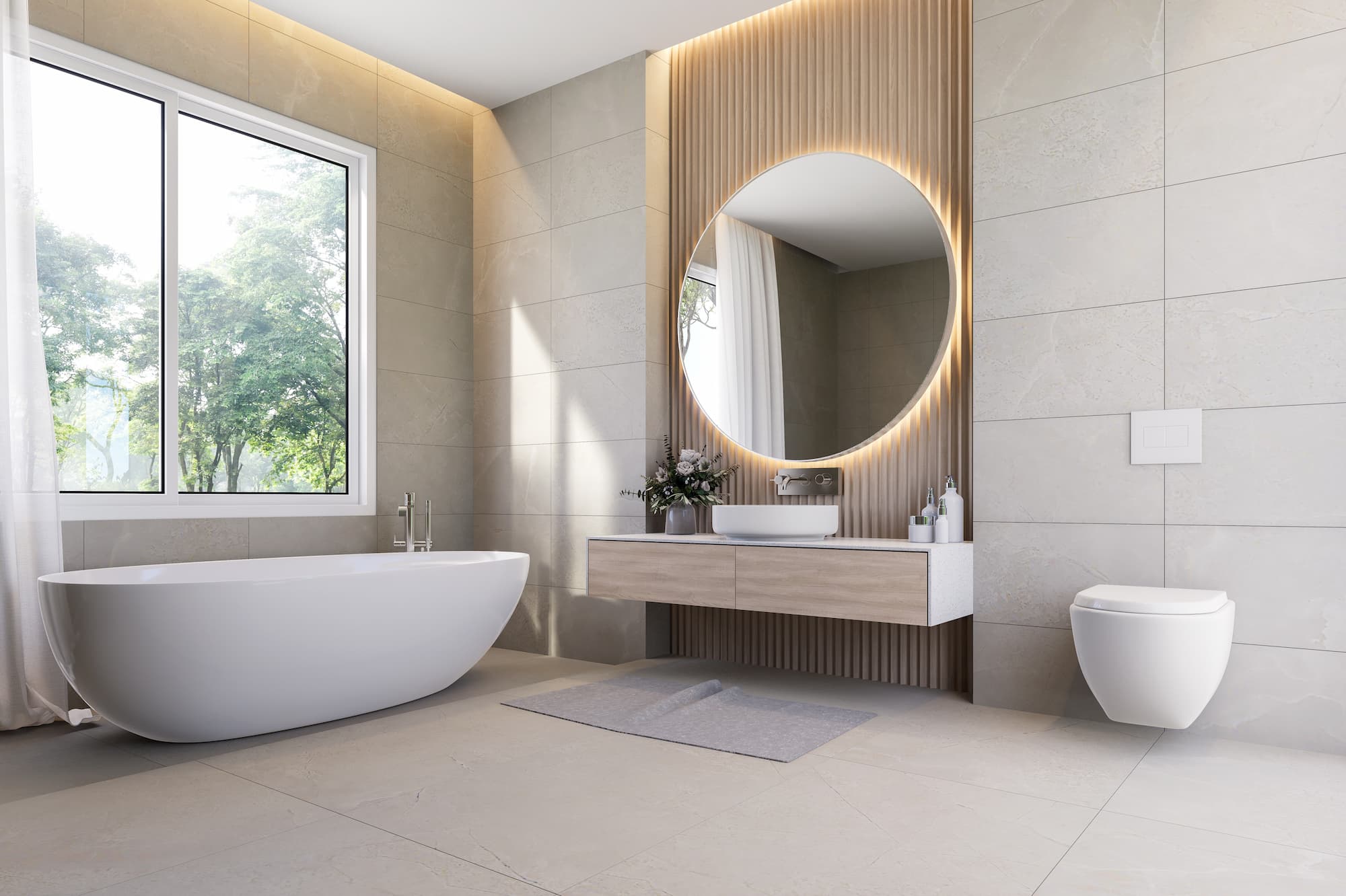 Comment associer panneaux muraux et carrelage pour un rendu harmonieux ? Kingersheim